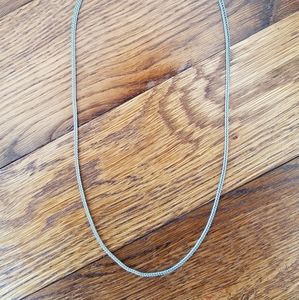 Silpada Sterling Silver Square Foxtail Chain